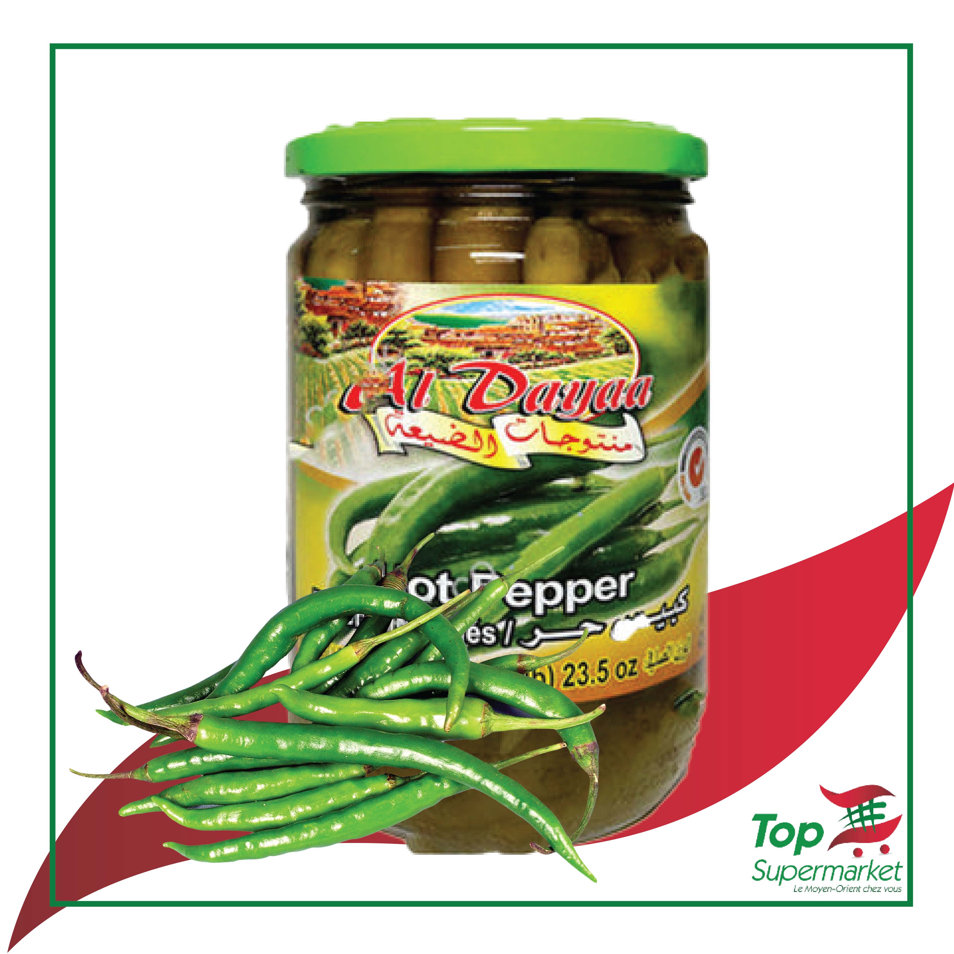 Al Dayaa piments marinés 660gr